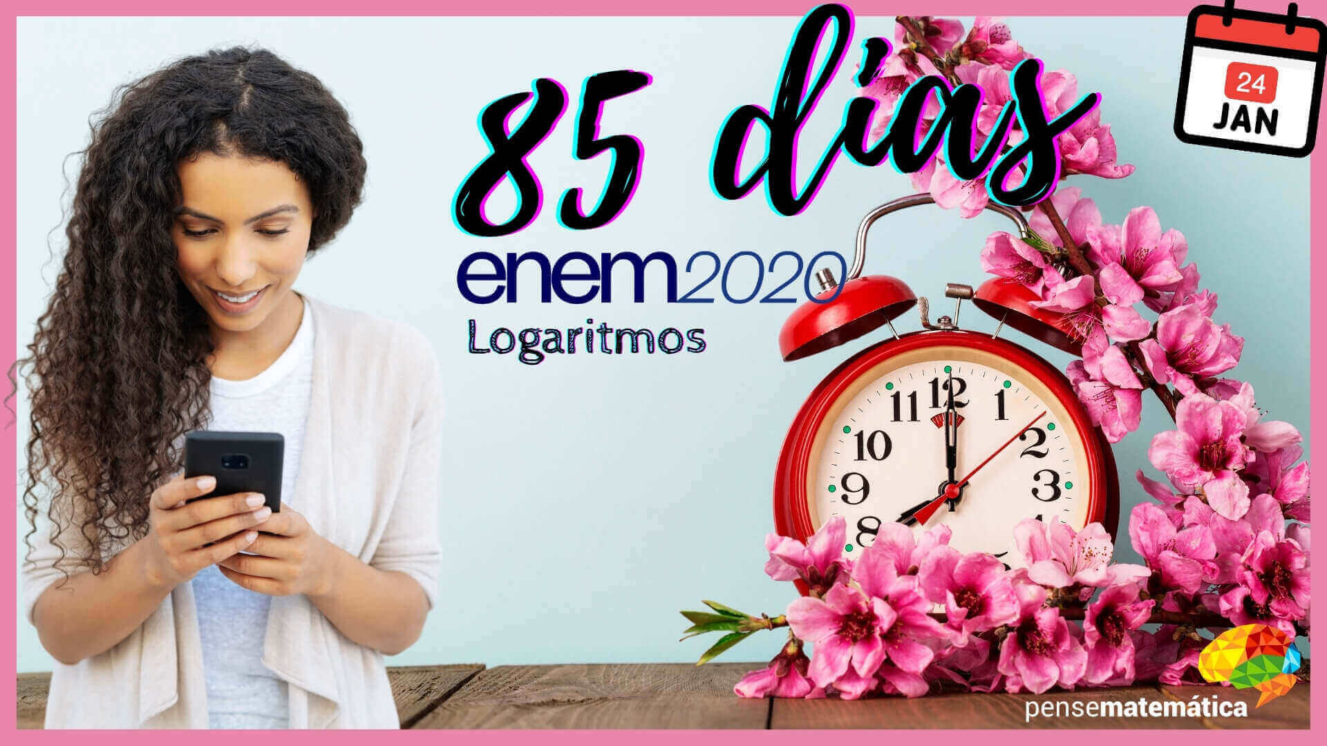 🌿 Questão 85 dias para Enem 2020 – Logaritmos 🌱