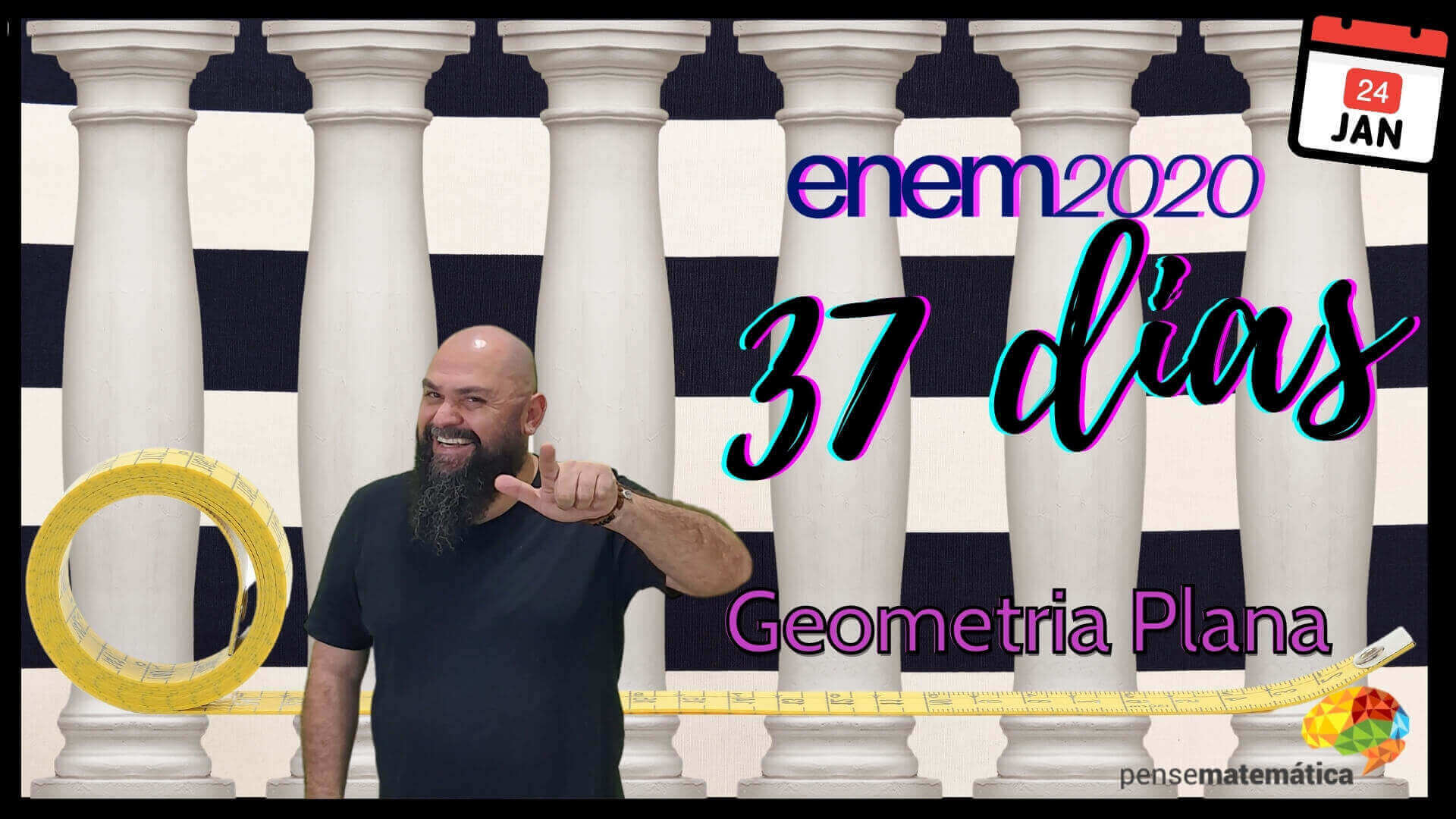 📏 37 dias para Enem 2020 – Geometria Plana📏