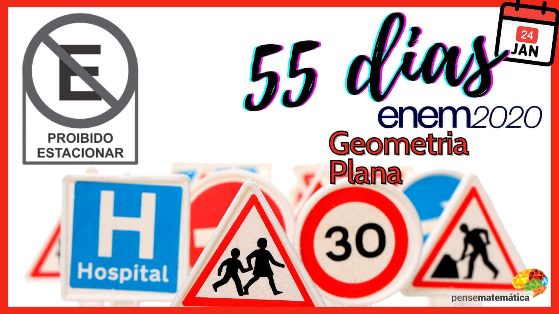 🛑55 dias para Enem 2020 – Geometria Plana🛑