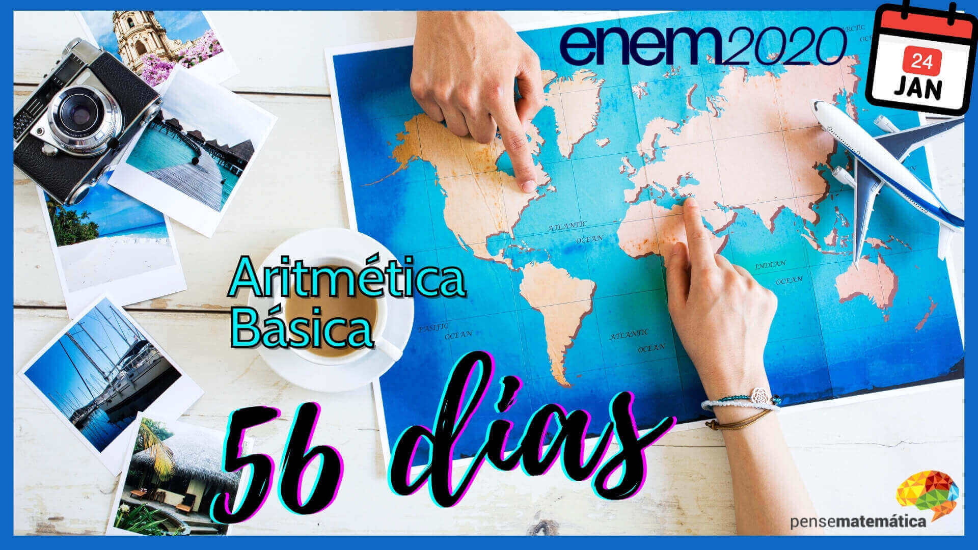 🌍56 dias para Enem 2020 – Aritmética Básica🌏