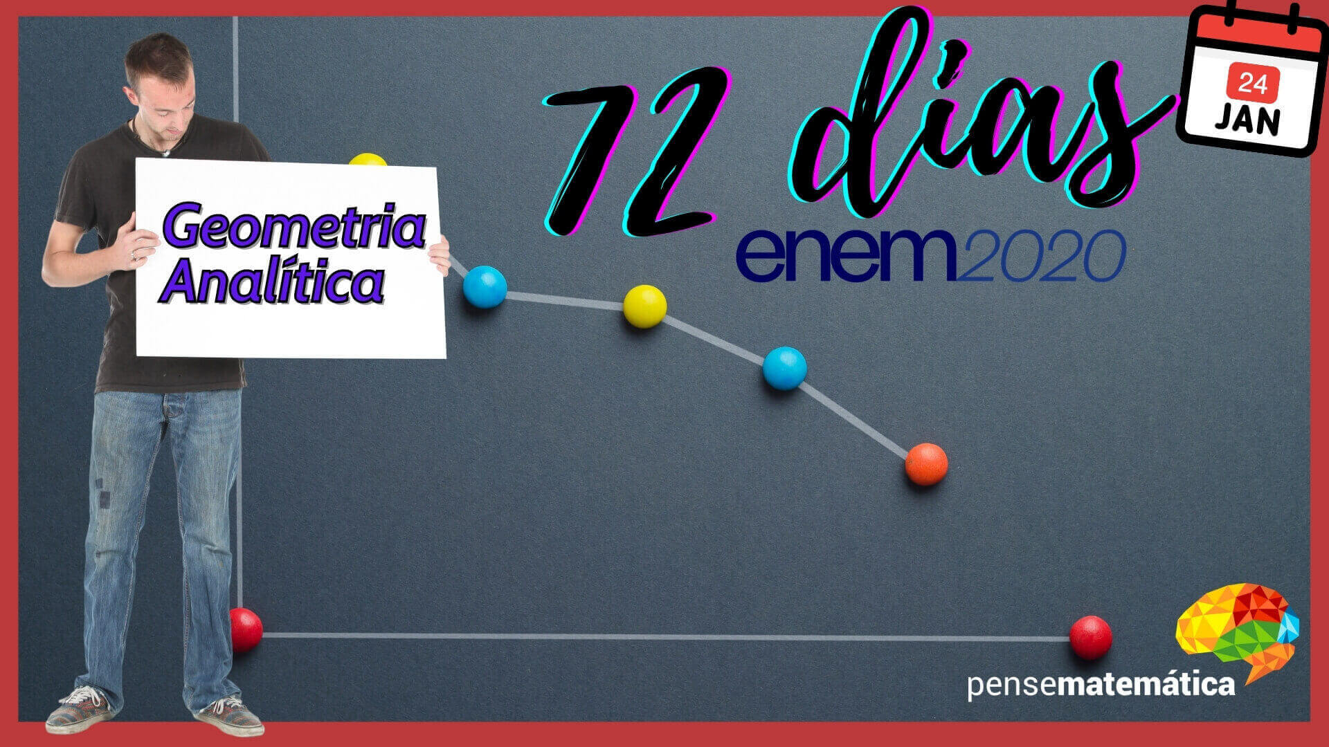 🎥72 dias para Enem 2020 – Geometria Analítica📹