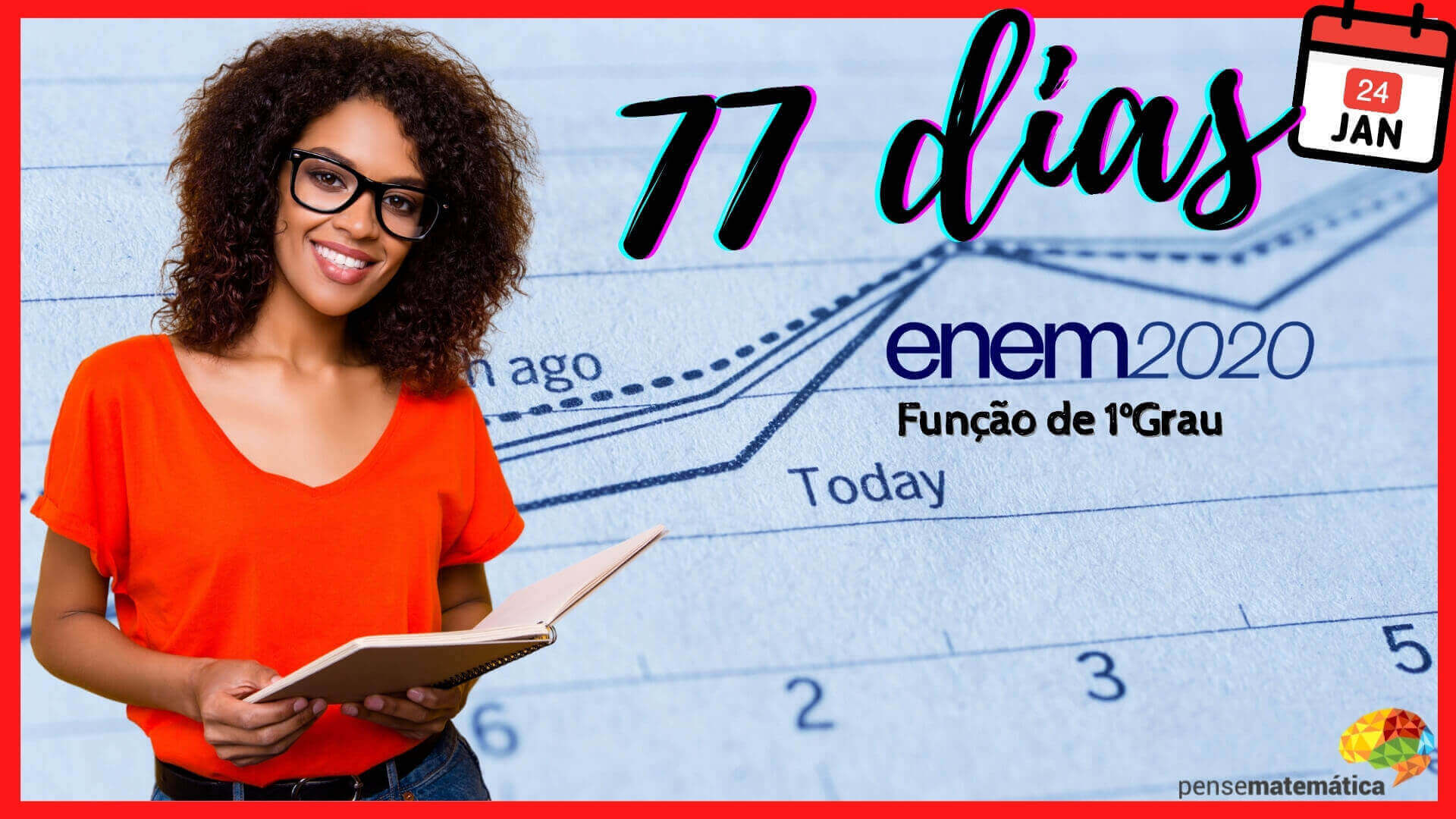 🚿 77 dias para Enem 2020 – Função de 1°Grau 💧