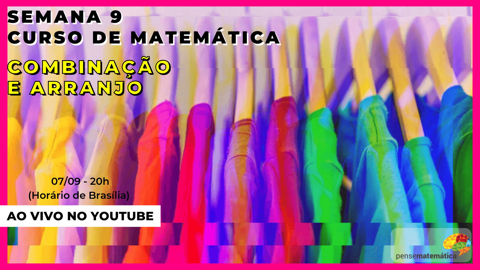 Curso Enem Matemática -Combinação e Arranjo – Aula 9/28