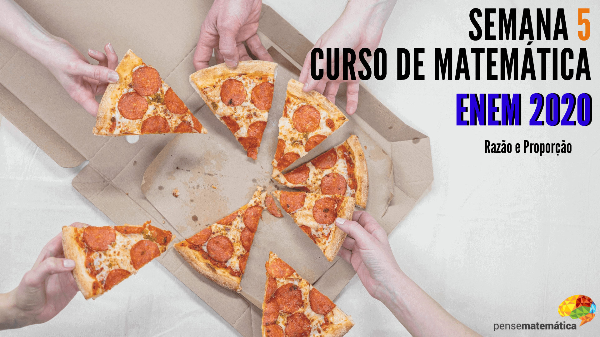 Curso Enem Matemática – Razão e Proporção – Aula 5/28