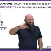 Questão de Permutação – 1ª Fase UNICAMP 2021